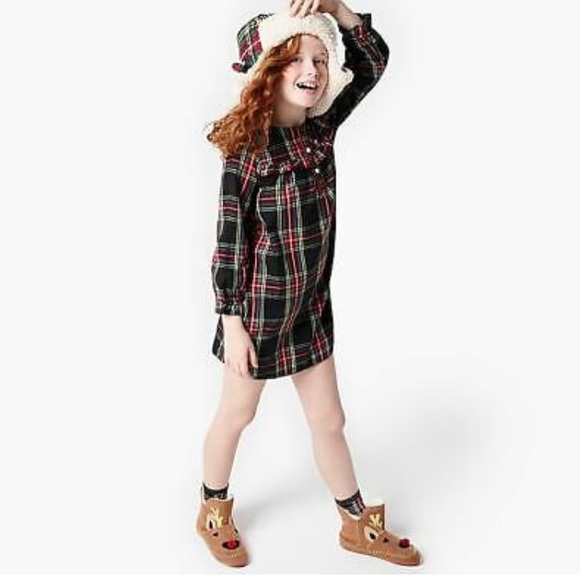 🌟🤩HP🤩🌟NWT Crewcuts flannel nightgown Stewart - Picture 1 of 10